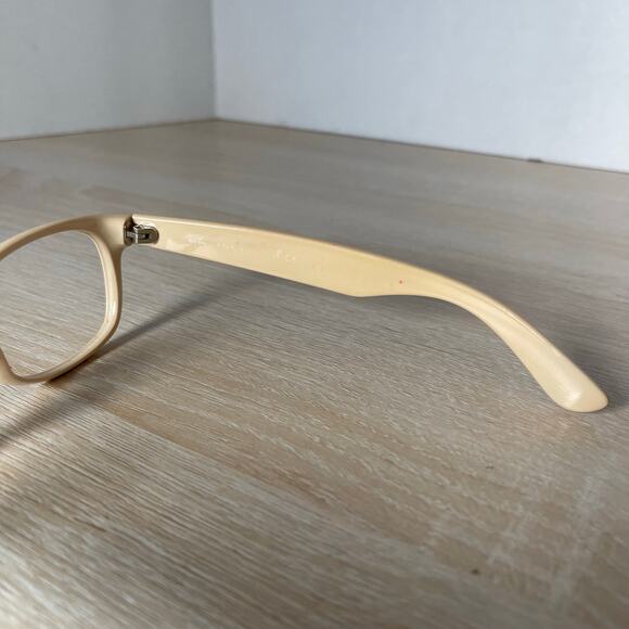 Ray-Ban RB2132 New Wayfarer 875 Sunglasses Frames Only Black Beige 52-18 - Picture 7 of 9